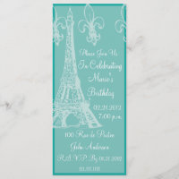 Elegant French Birthday Celebration Party