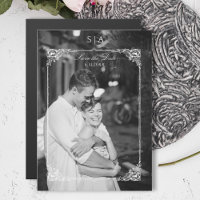 Elegant French Rococo Photo Save the Date