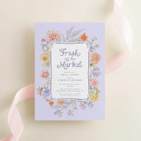 Elegant Fresh off the Market Floral Bridal Shower 
