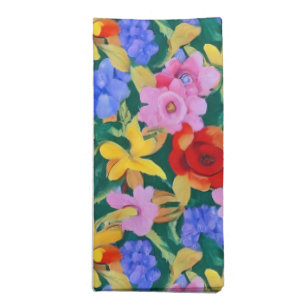 Elegant Frida Kahlo Inspired Dinner Napkins