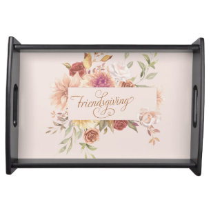 Elegant Friendsgiving Entertaining Serving Tray