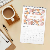 Elegant Fruity Patterns Calendar