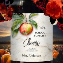 Elegant Funny Apple Teacher