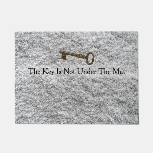 Elegant Funny Novelty Glam Faux Carpet Pattern Doormat