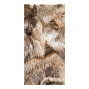 Elegant fur texture card