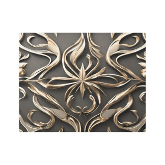 Elegant Fusion Metal Wall Art