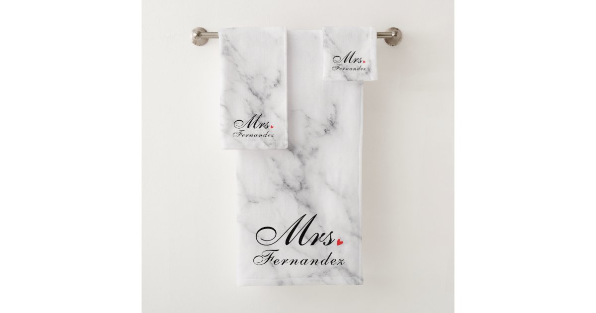 Elegant Future Mrs. Bride To Be Towel Gift Zazzle