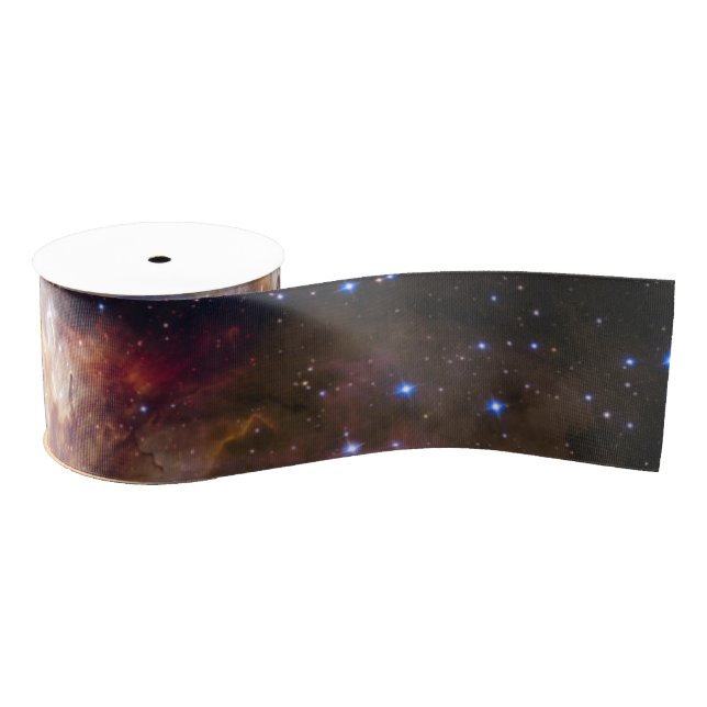 Elegant galaxy Wide Grosgrain Ribbon, 2 Yard Spool Ribbon (Spool)