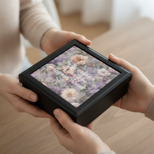 Elegant Garden Memorial Gift for Grieving Mother Box