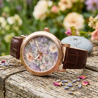 Elegant Garden Memorial Gift for Grieving Mother Watch