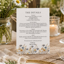 Elegant Garden Wildflowers Details Wedding