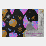 Elegant Gem Pattern Door Mat