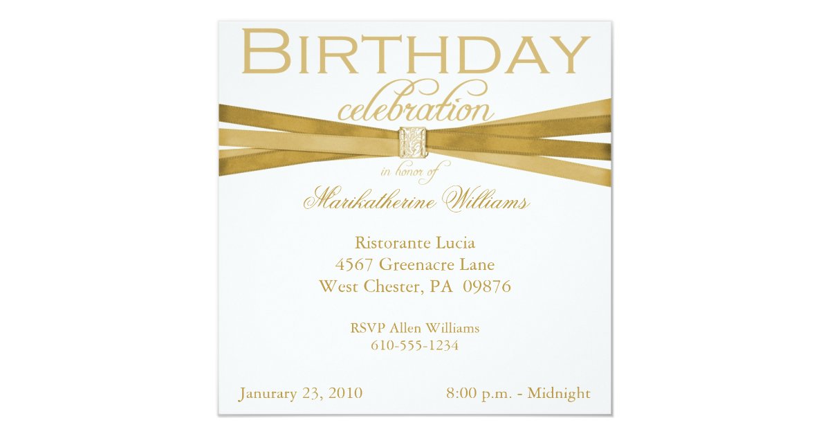 Generic Party Invitations 3