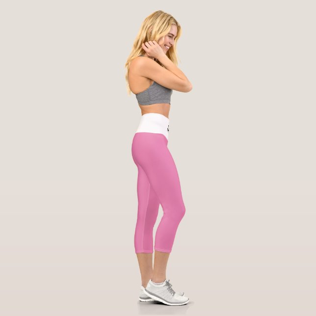 Elegant Geo Yoga Capri Leggings! 🪐✨ (Right)