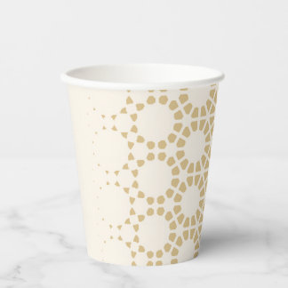 Elegant Geometric Baby Shower Paper Cup