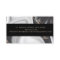 Elegant Geometric Black White Marble Gold Stripes