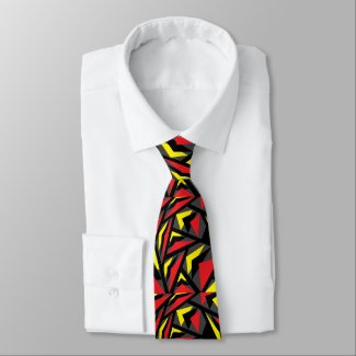 Elegant Geometric Colorful Triangle Stripes 