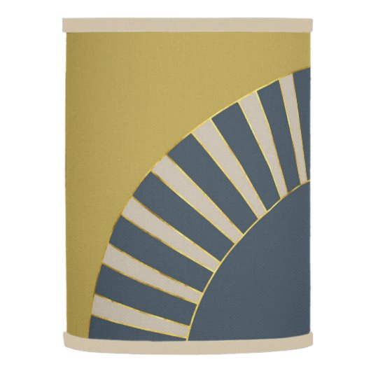 Elegant, geometric design, modern and simple lamp shade (Left)