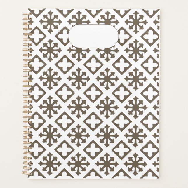 Elegant Geometric Notebook (Front)
