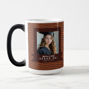 Elegant Geometric Print Graduate Color Morph Mug