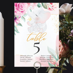 Elegant girl baby shower Personalized Invitation