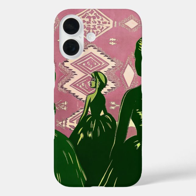 Elegant Girl Case-Mate iPhone Case (Back)