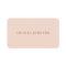 Elegant Girly Day Spa and Salon Blush Pink