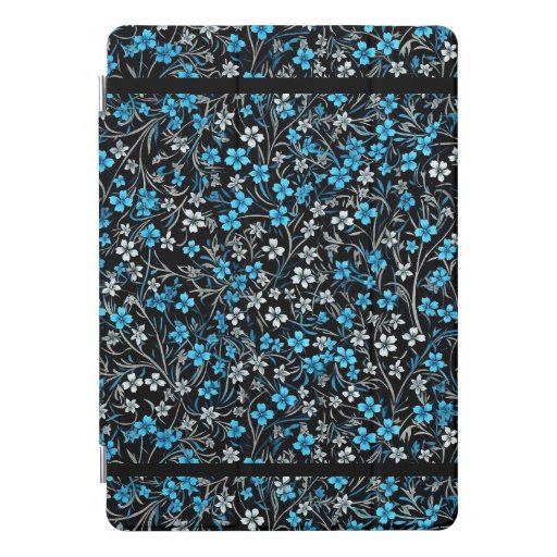 Elegant girly floral iPad pro cover