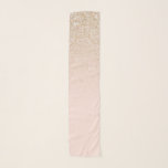 Elegant Girly Gold Rose Pink Glitter Ombre Scarf<br><div class="desc">This elegant and chic design is perfect for the trendy and stylish woman. It features a faux printed rose pink and gold glitter and color ombre gradient. It's modern, pretty, simple, and cute! ***IMPORTANT DESIGN NOTE: For any custom design request such as matching product requests, color changes, placement changes, or...</div>