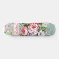 Skateboard deck hot sale monogram red