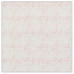 Elegant Girly Rose Gold Flowers Shapes Pattern Fabric