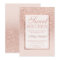 Elegant girly rose gold glitter chic Sweet 16
