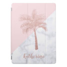 Elegant girly rose gold glitter palm white marble iPad pro cover Elegant girly rose gold glitter palm white marble iPad pro cover