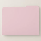 Elegant girly rose gold glitter white marble pink file folder | Zazzle