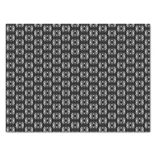 Elegant Glam Black and White Flair All Occasion Tissue Paper
