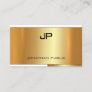 Elegant Glamorous Faux Gold Modern Luxury Template Business Card