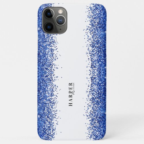 Elegant Glitter Custom Name  iPhone 11 Pro Max Case
