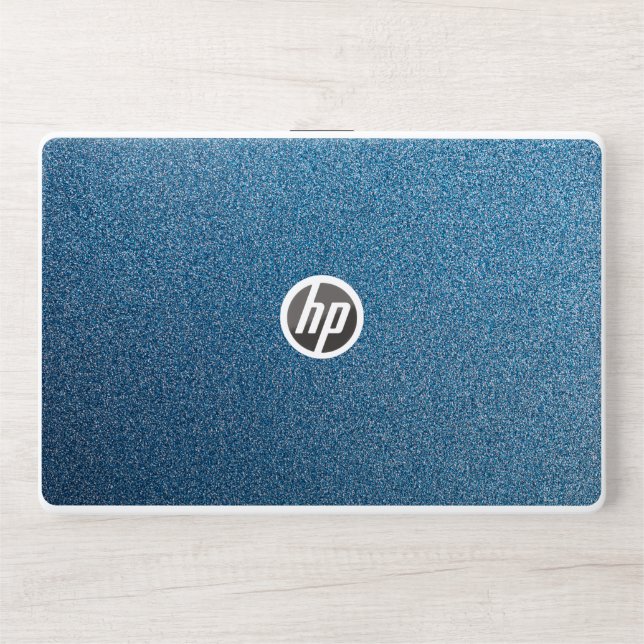 Elegant Glitter Marbel HP Laptop Skin (Front)