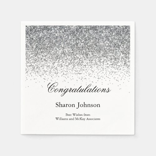 Elegant Glitter Retirement Party