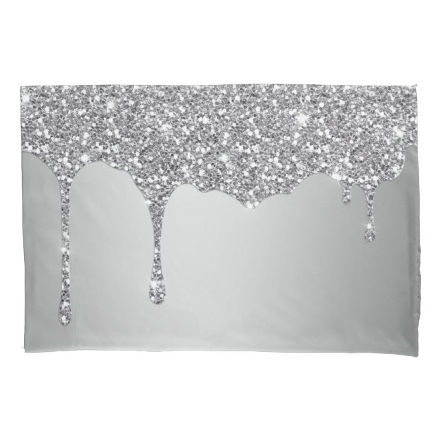 Elegant glitter texture Pillowcase (Front)