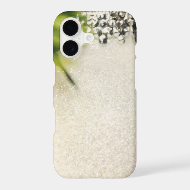 Elegant glittering background iphone case (Back)