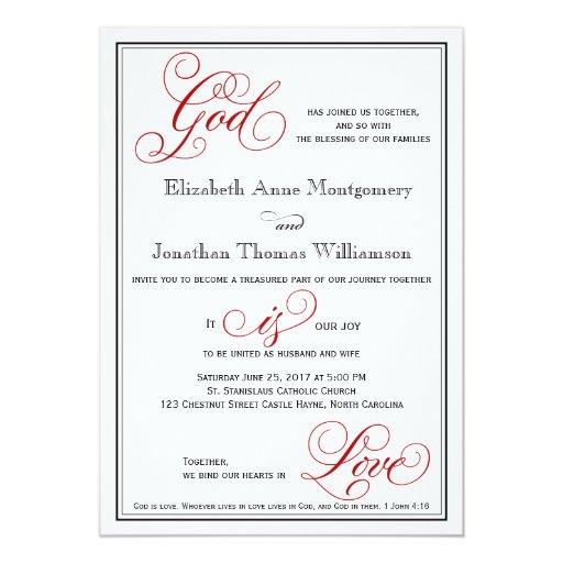 Spiritual Wedding Invitations 9