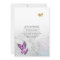Elegant Gold and Purple Butterfly Bridal Shower