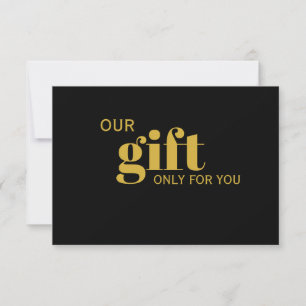 Elegant Gold & Black Beauty Salon Gift Certificate
