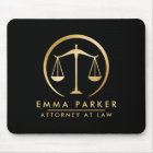 Elegant Gold & Black Lawyer Black