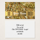Elegant gold bling (Front & Back)