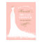 Elegant Gold Blush Gown Bridal Shower Welcome