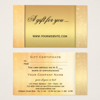 <strong>Classy and Elegant Blank Award</strong> - Custom <strong>Certificate</strong> Templates Elegant gift certificate template