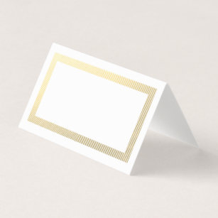blank table place cards