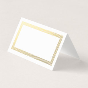 blank table cards